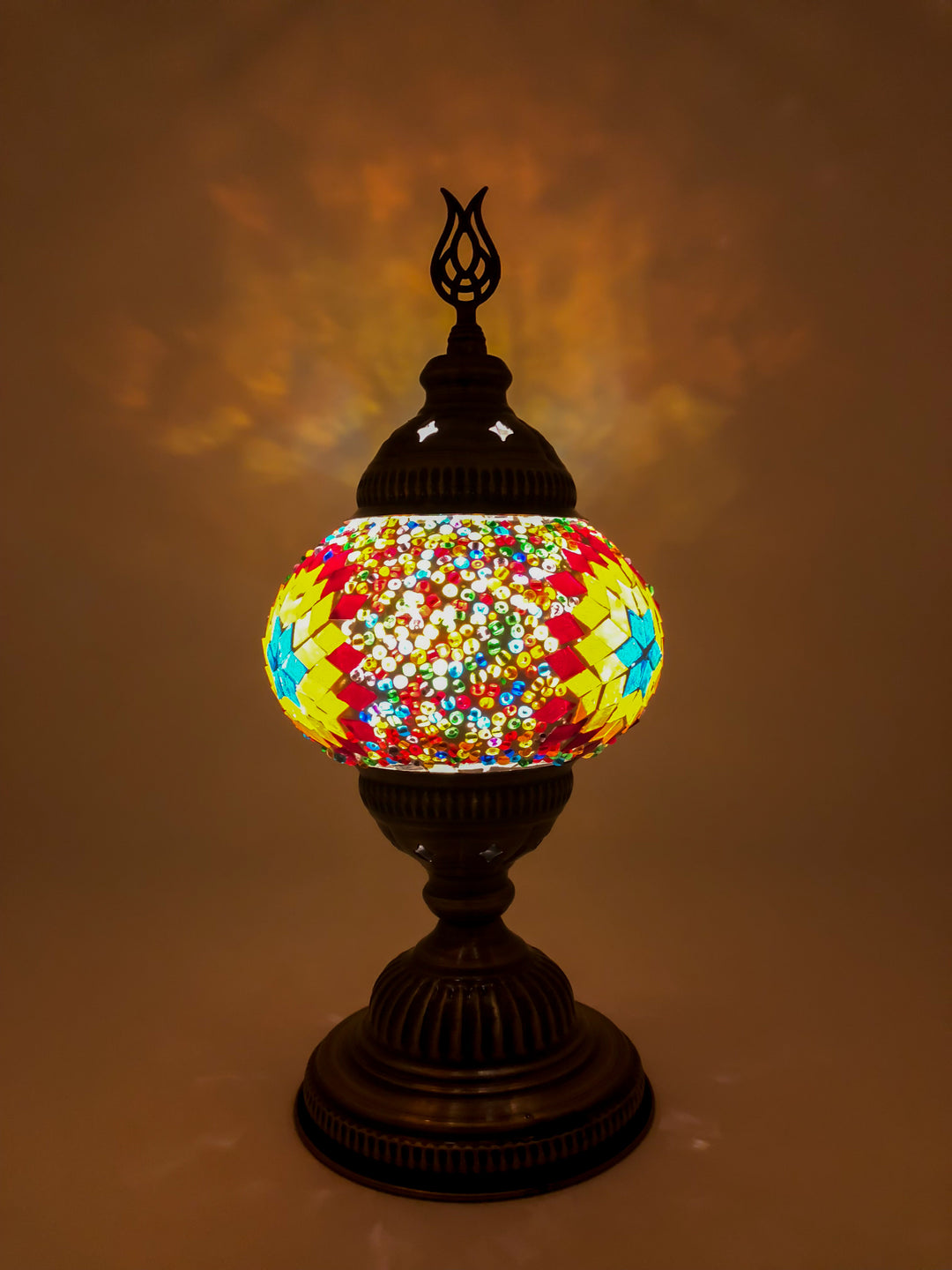 Mosaic Turkish Lamp good Dragon Medium, Table Lamps